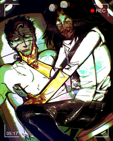 EYESTRAIN STYLE + 2 halfbodies + complex pose/bg